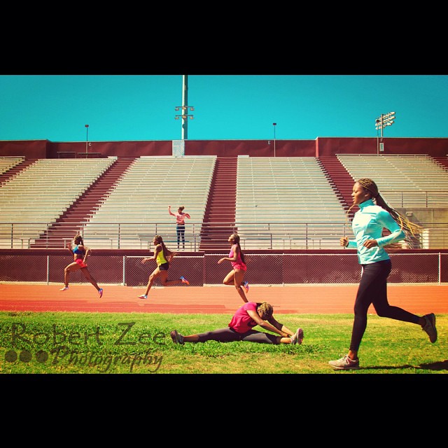 Action on the sports field